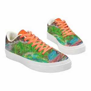 Men In The Beginning Low Top Canvas Shoes