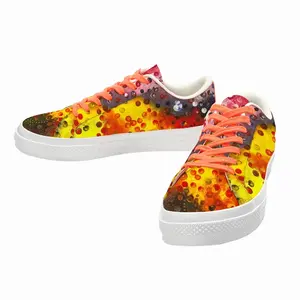 Men A Field Of Energy E Low Top Canvas Shoes