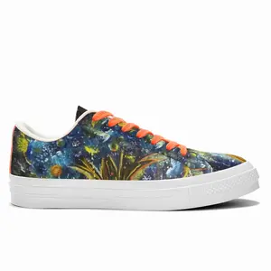 Men Tree Of Life Low Top Canvas Shoes