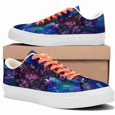 Men A Splash Of Energy Low Top Canvas Shoes