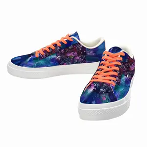 Men A Splash Of Energy Low Top Canvas Shoes