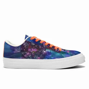 Men A Splash Of Energy Low Top Canvas Shoes