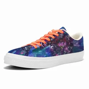 Men A Splash Of Energy Low Top Canvas Shoes