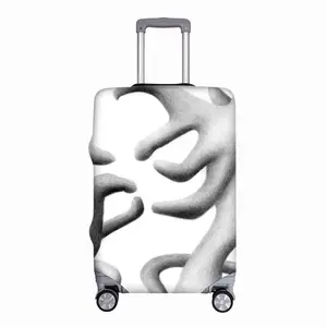 Amorphous Shapes Luggage Cover