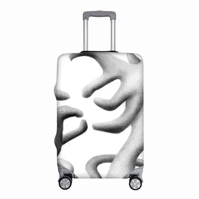 Amorphous Shapes Luggage Cover