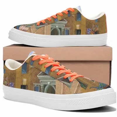 Men The Offering Low Top Canvas Shoes