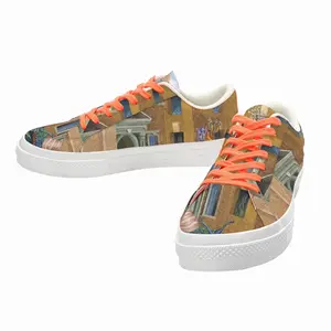 Men The Offering Low Top Canvas Shoes