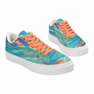 Men Sea What I See Low Top Canvas Shoes