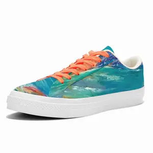 Men Sea What I See Low Top Canvas Shoes