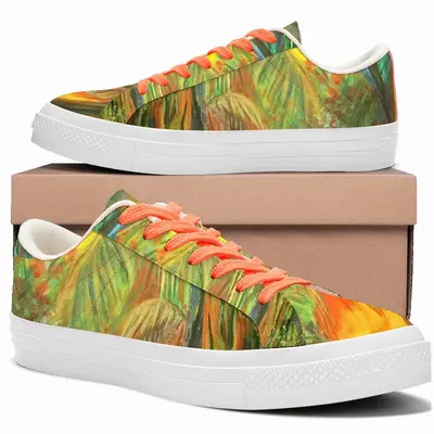 Men Tropical Mood Low Top Canvas Shoes