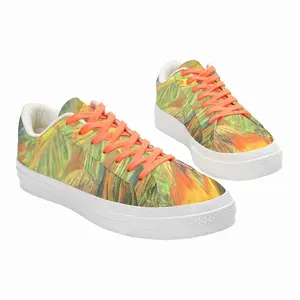 Men Tropical Mood Low Top Canvas Shoes