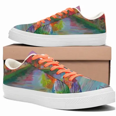 Men Rhythm Of Colors Low Top Canvas Shoes