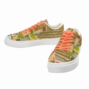 Men Circes World Low Top Canvas Shoes