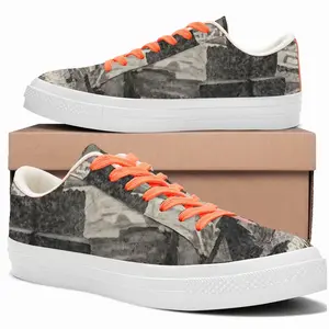 Men Natural History Low Top Canvas Shoes