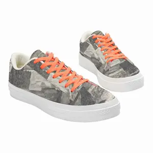 Men Natural History Low Top Canvas Shoes