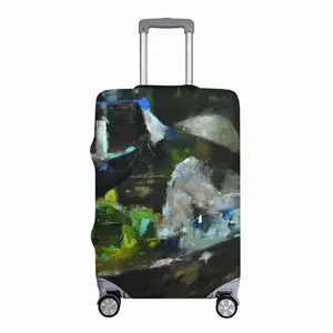 Green Luggage Cover