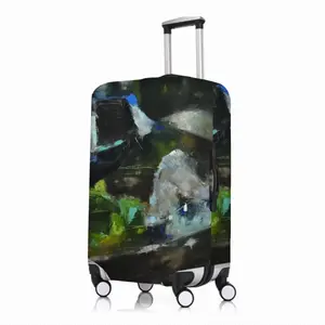 Green Luggage Cover