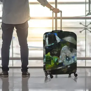 Green Luggage Cover