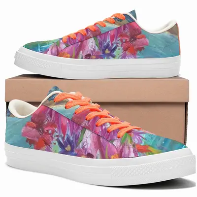 Men The Storm Is Getting Here Low Top Canvas Shoes