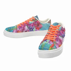 Men The Storm Is Getting Here Low Top Canvas Shoes