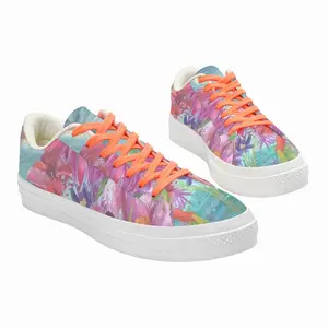 Men The Storm Is Getting Here Low Top Canvas Shoes