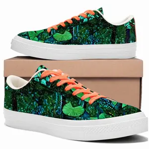 Men Swamp Water Low Top Canvas Shoes