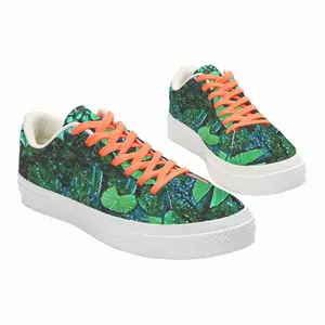 Men Swamp Water Low Top Canvas Shoes