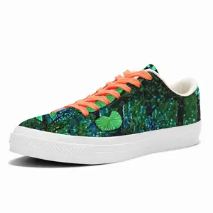 Men Swamp Water Low Top Canvas Shoes