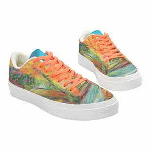 Men River Of Happiness Low Top Canvas Shoes