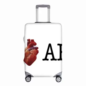 I Love Art Luggage Cover