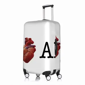 I Love Art Luggage Cover