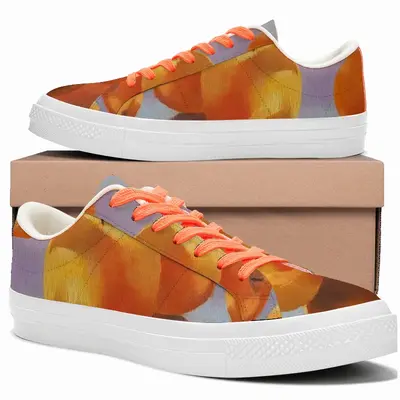 Men An Apples Low Top Canvas Shoes