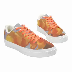 Men An Apples Low Top Canvas Shoes