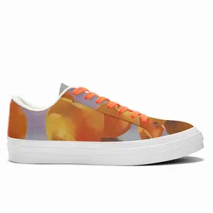 Men An Apples Low Top Canvas Shoes