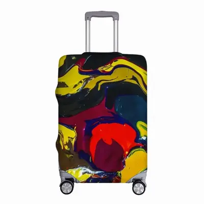 Running In Paint Luggage Cover