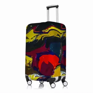 Running In Paint Luggage Cover