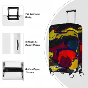 Running In Paint Luggage Cover