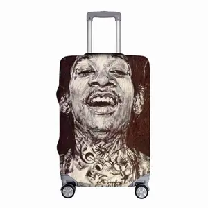 Wiz Khalifa Portrait Luggage Cover