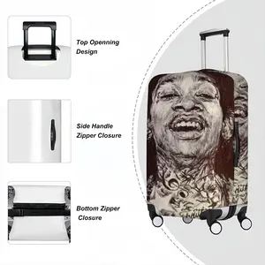 Wiz Khalifa Portrait Luggage Cover