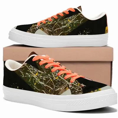 Men The Accident Low Top Canvas Shoes