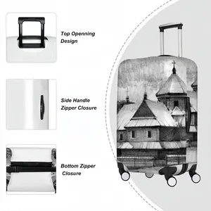 Church In The Carpathians Luggage Cover