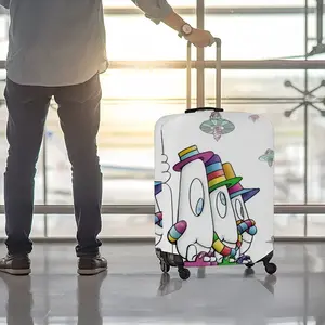 Cotton Candy In The Sky Luggage Cover