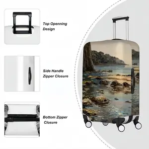 Famous Cliff Of The Black Sea Luggage Cover