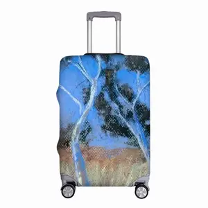 Australian Ghost Gum Trees Luggage Cover