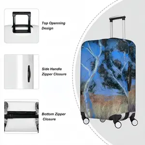 Australian Ghost Gum Trees Luggage Cover