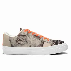 Men Reverend Jesse Jackson Low Top Canvas Shoes