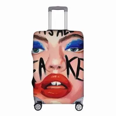 It Is All Fake Fashion Luggage Cover