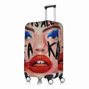 It Is All Fake Fashion Luggage Cover