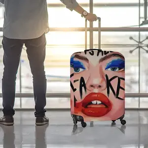 It Is All Fake Fashion Luggage Cover