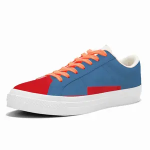 Men Flag 9 Low Top Canvas Shoes